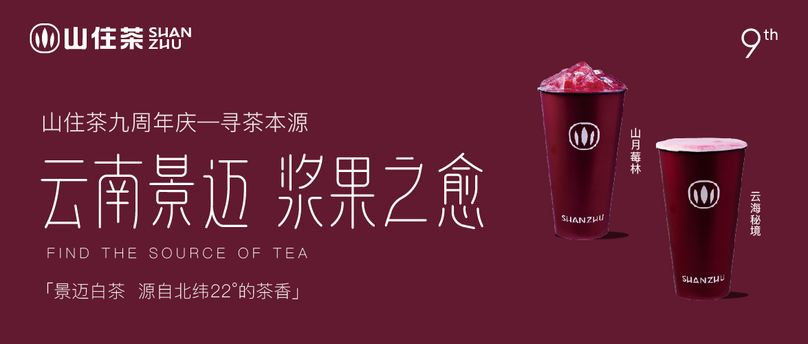 山住茶| 9周年寻茶本源 喝景迈白茶送mini茶饼！